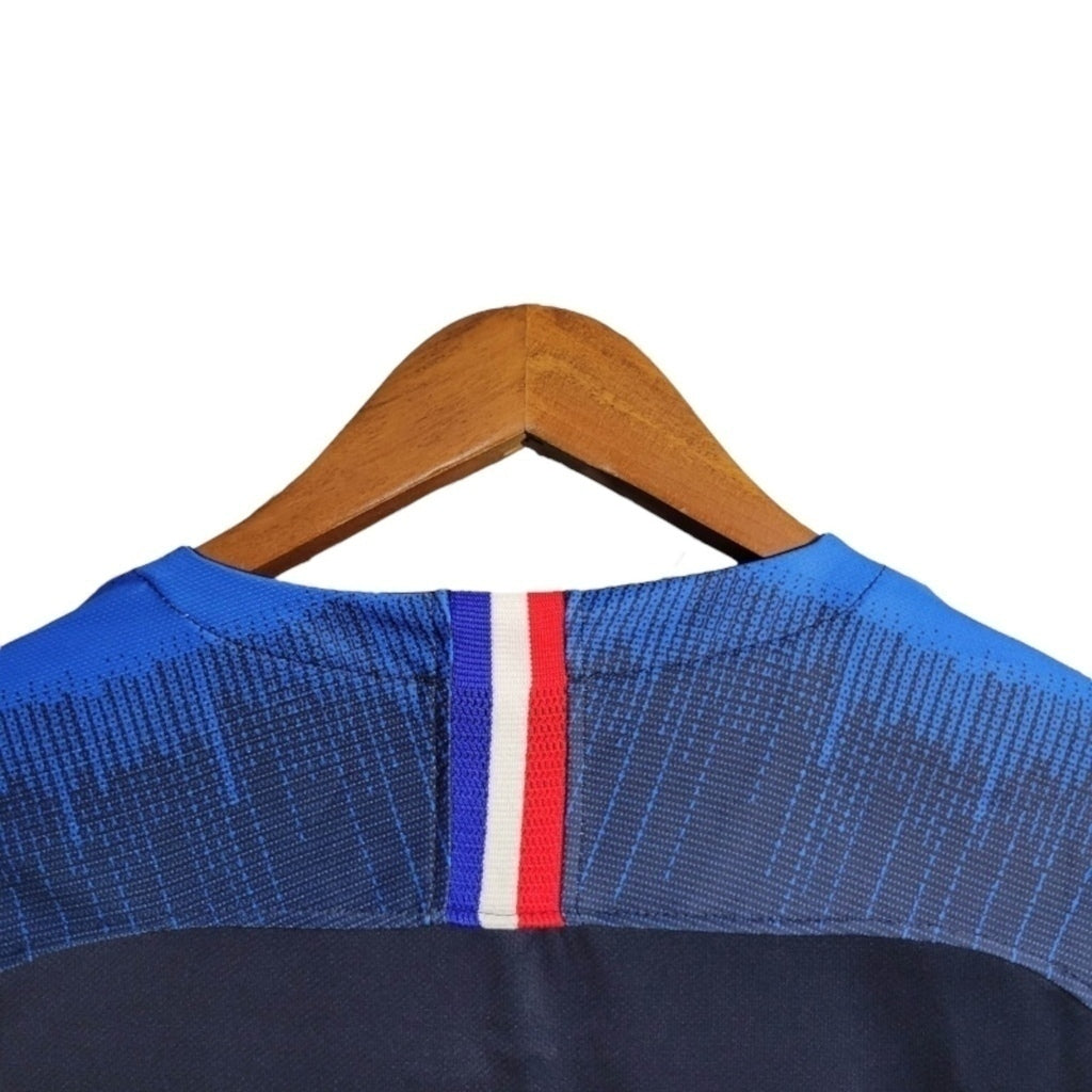 Camisa França Copa do Mundo Titular 2018 - Retrô - Central das Camisas