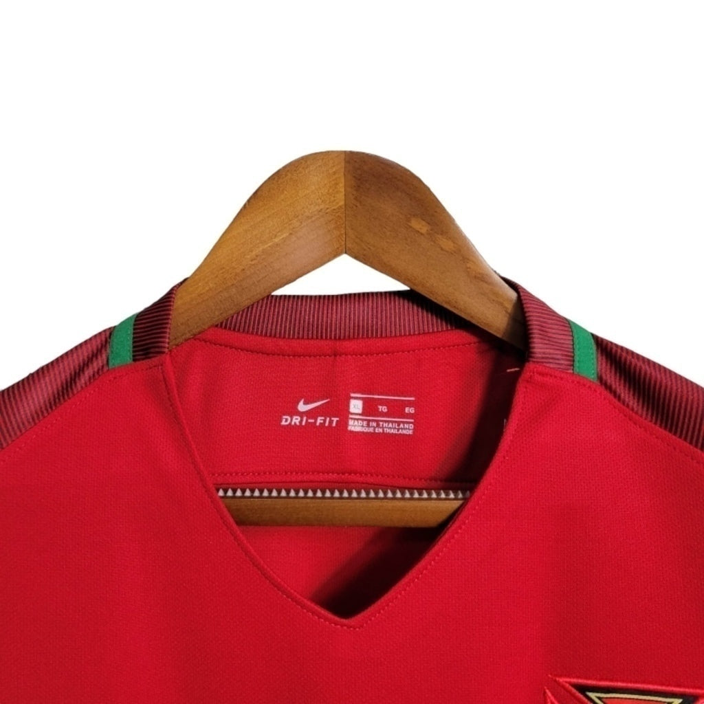 Camisa Portugal Titular 2016 - Retrô - Central das Camisas