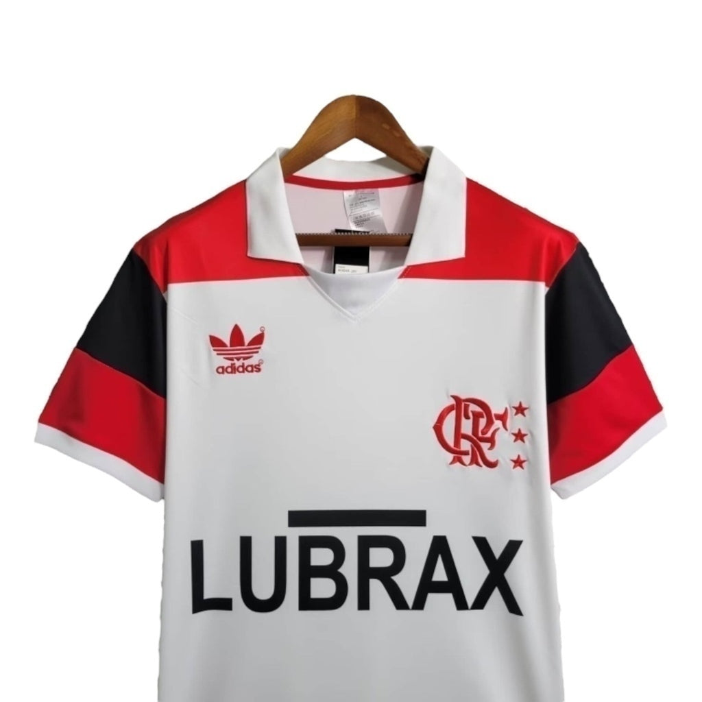 Camisa Flamengo Visitante 1986 - Retrô - Central das Camisas