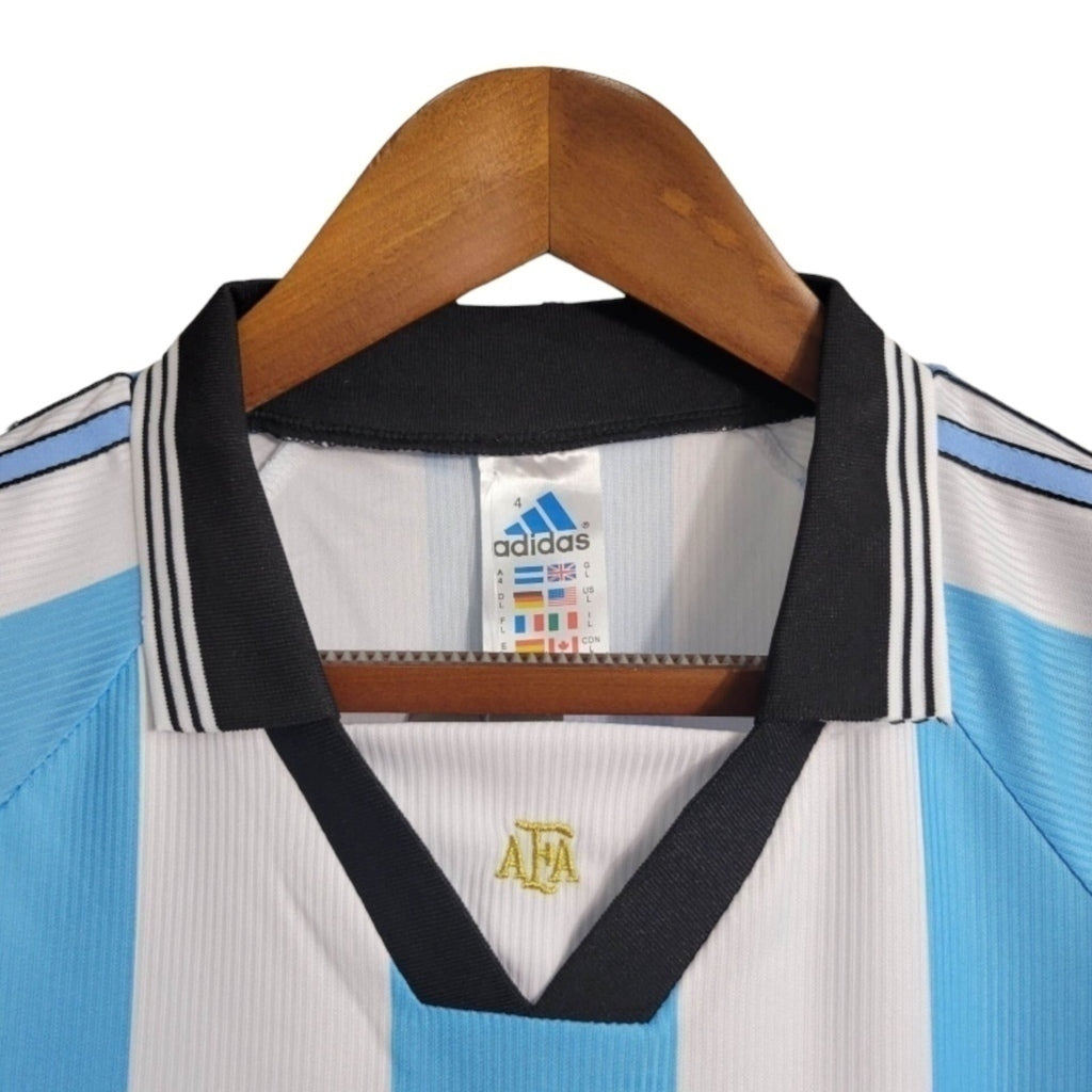 Camisa Argentina Titular 98/99 - Retrô - Central das Camisas