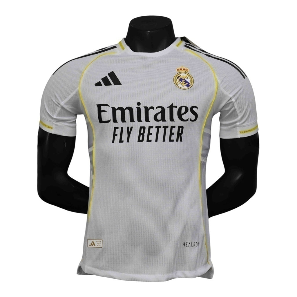 Camisa Real Madrid Titular 25/26 - Jogador - Central das Camisas