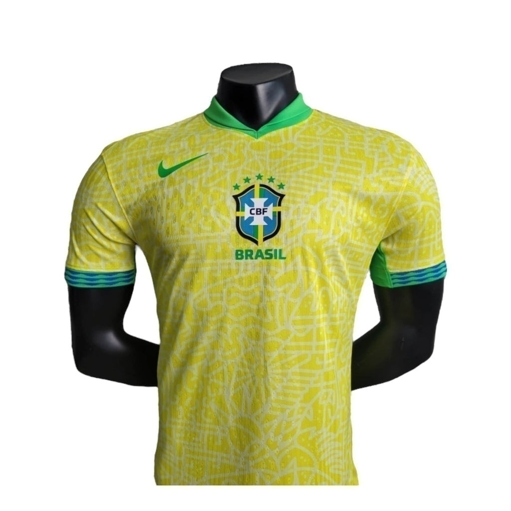 Camisa Brasil Titular 24/25 - Jogador - Central das Camisas