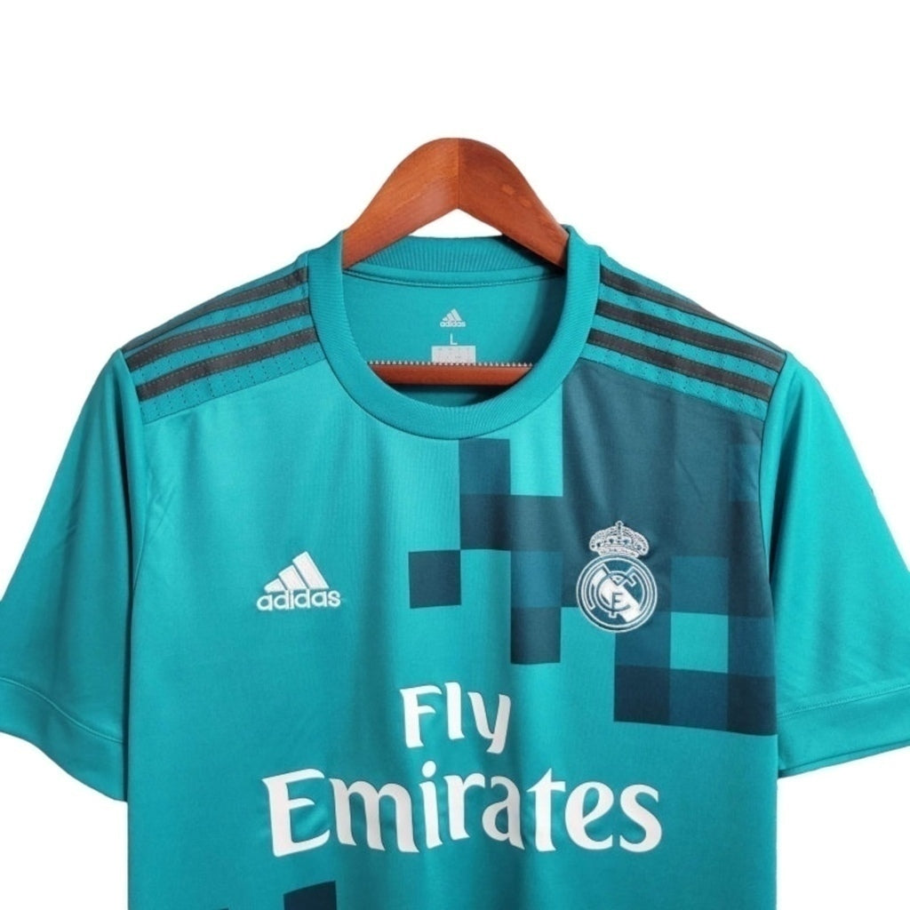Camisa Real Madrid Titular 17/18 - Retrô - Central das Camisas