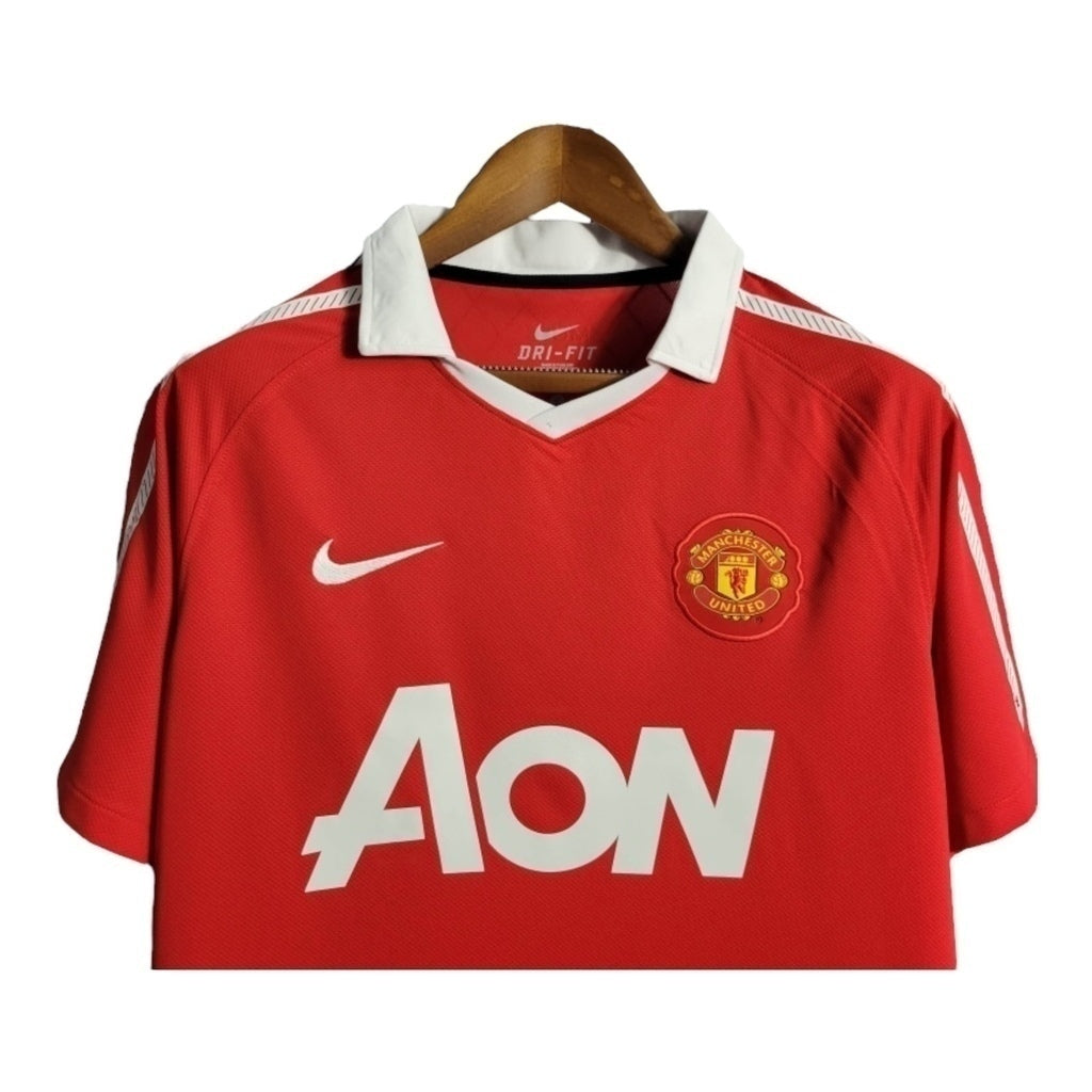 Camisa Manchester United Titular 10/11 - Retrô - Central das Camisas