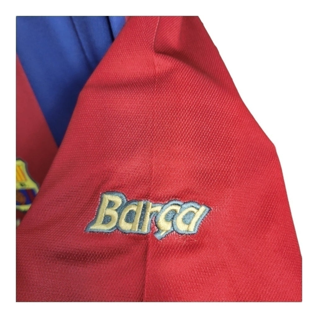 Camisa Barcelona Titular 98/99 - Retrô - Central das Camisas