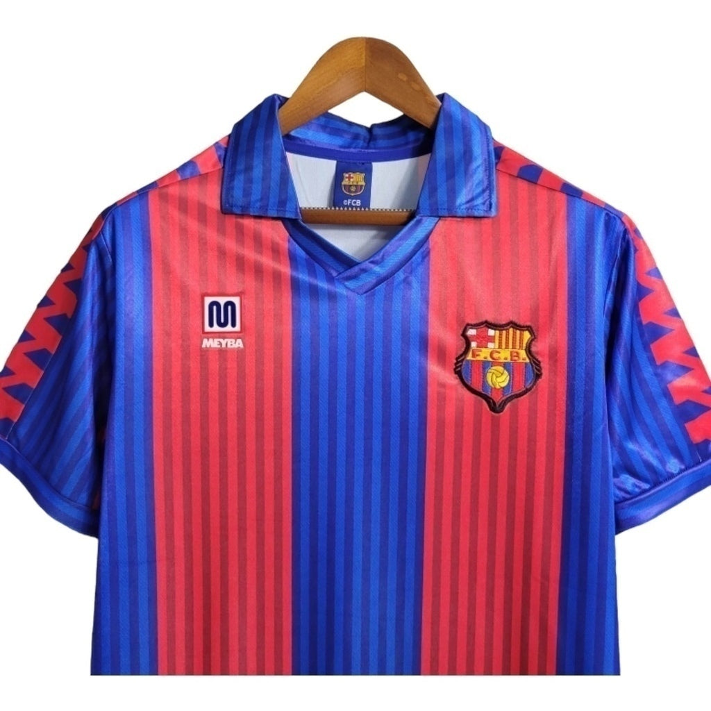 Camisa Barcelona Titular 1992 - Retrô - Central das Camisas