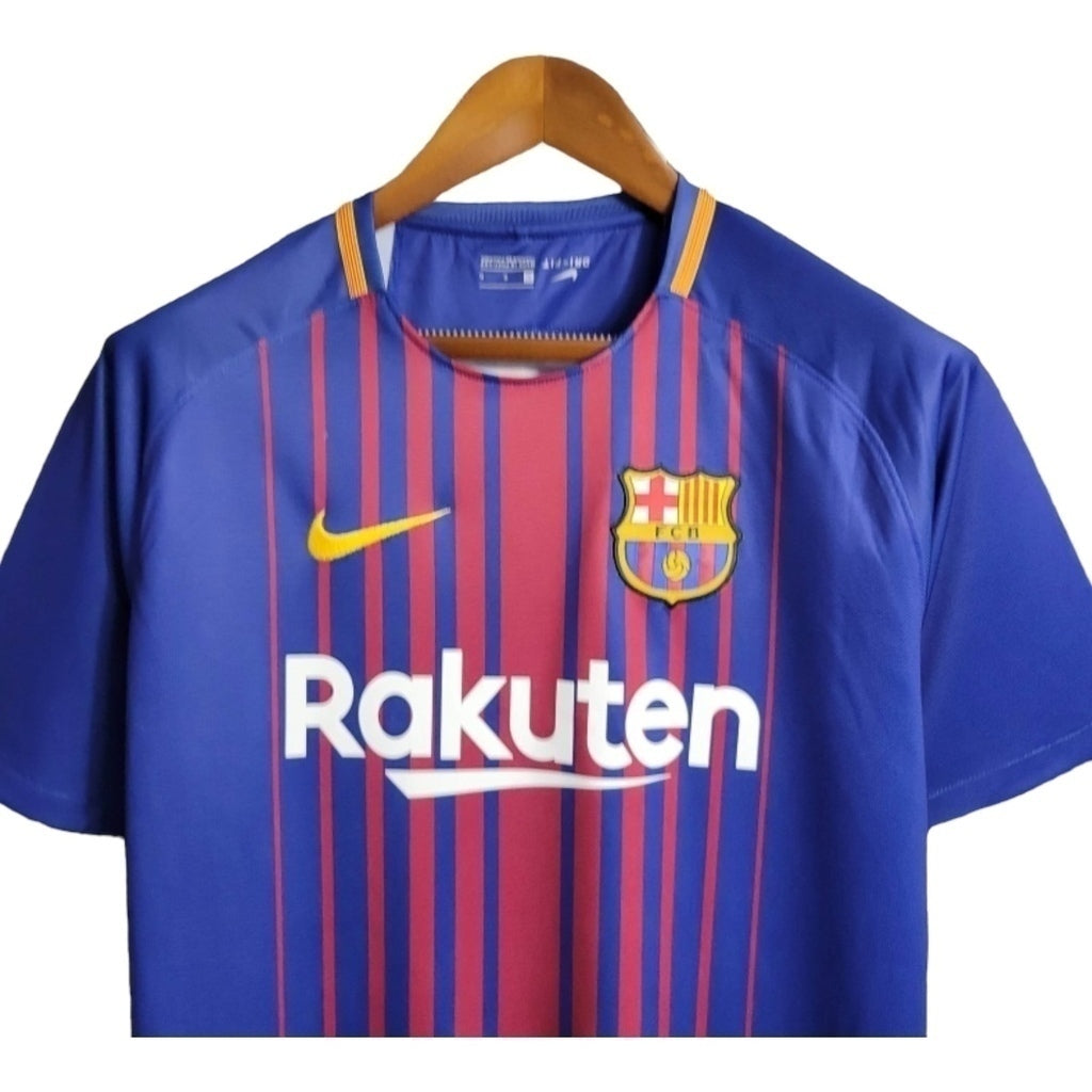 Camisa Barcelona Titular 17/18 - Retrô - Central das Camisas