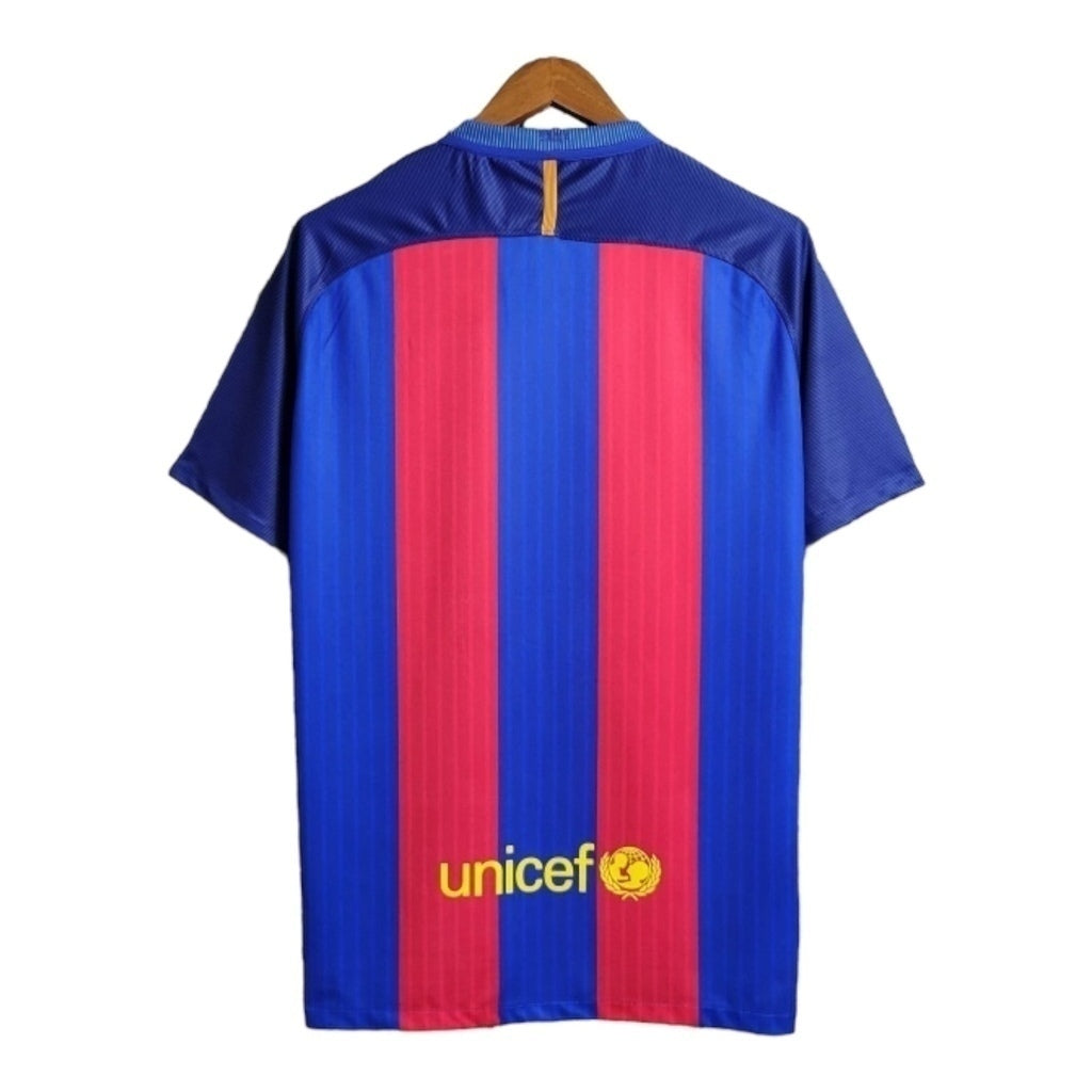 Camisa Barcelona Titular 16/17 - Retrô - Central das Camisas