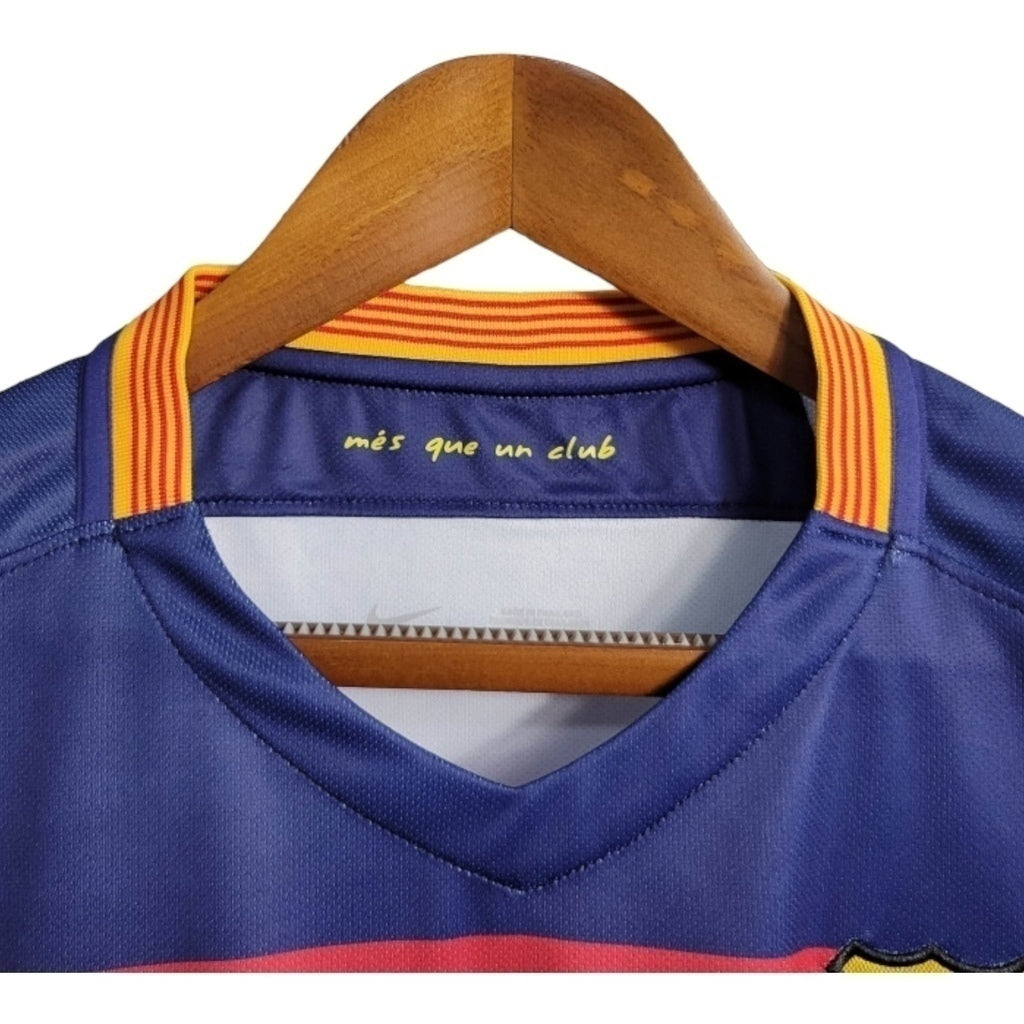Camisa Barcelona Titular 15/16 - Retrô - Central das Camisas
