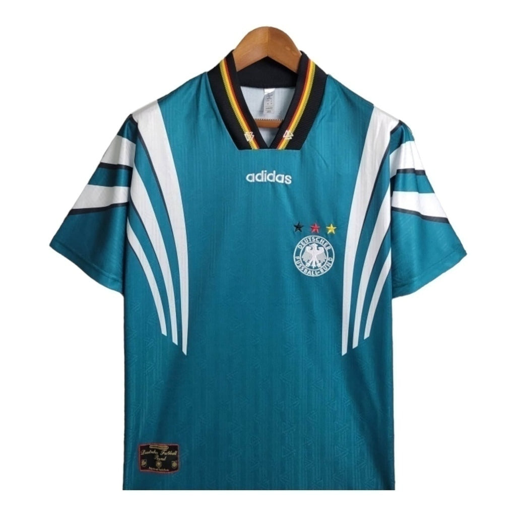 Camisa Alemanha Visitante 1996 - Retrô - Central das Camisas