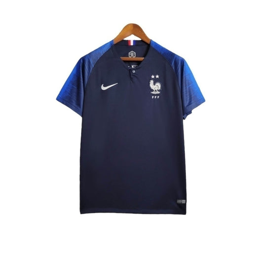 Camisa França Copa do Mundo Titular 2018 - Retrô - Central das Camisas