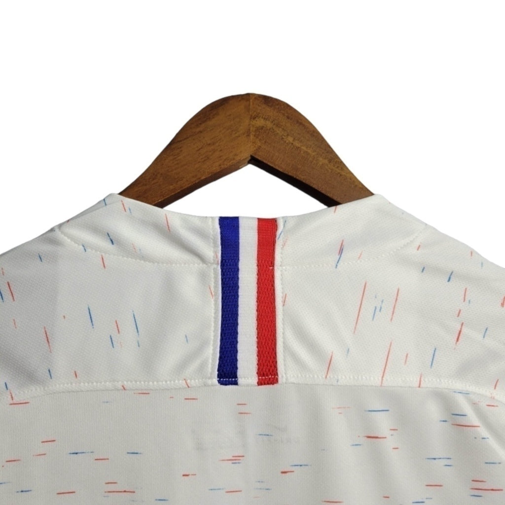 Camisa França Copa do Mundo Visitante 2018 - Retrô - Central das Camisas