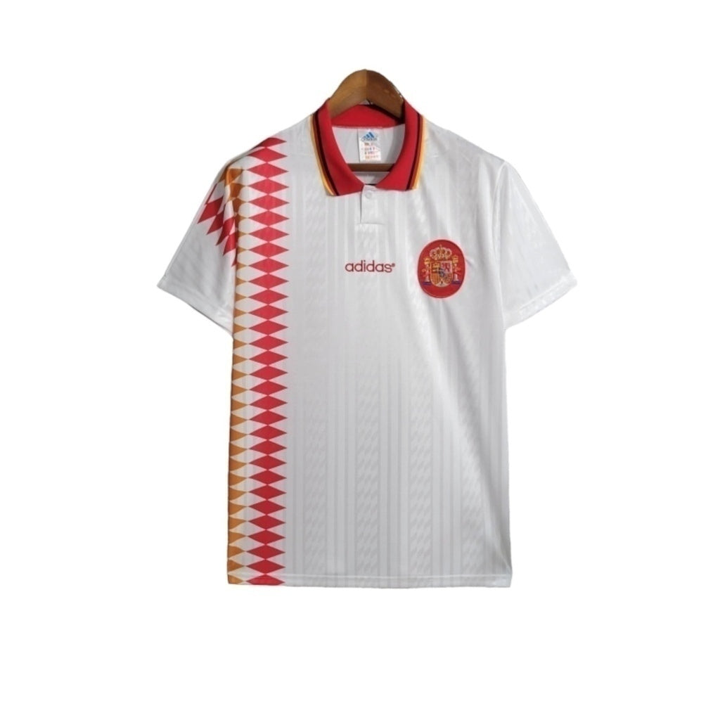 Camisa Espanha Visitante 1994 - Retrô - Central das Camisas