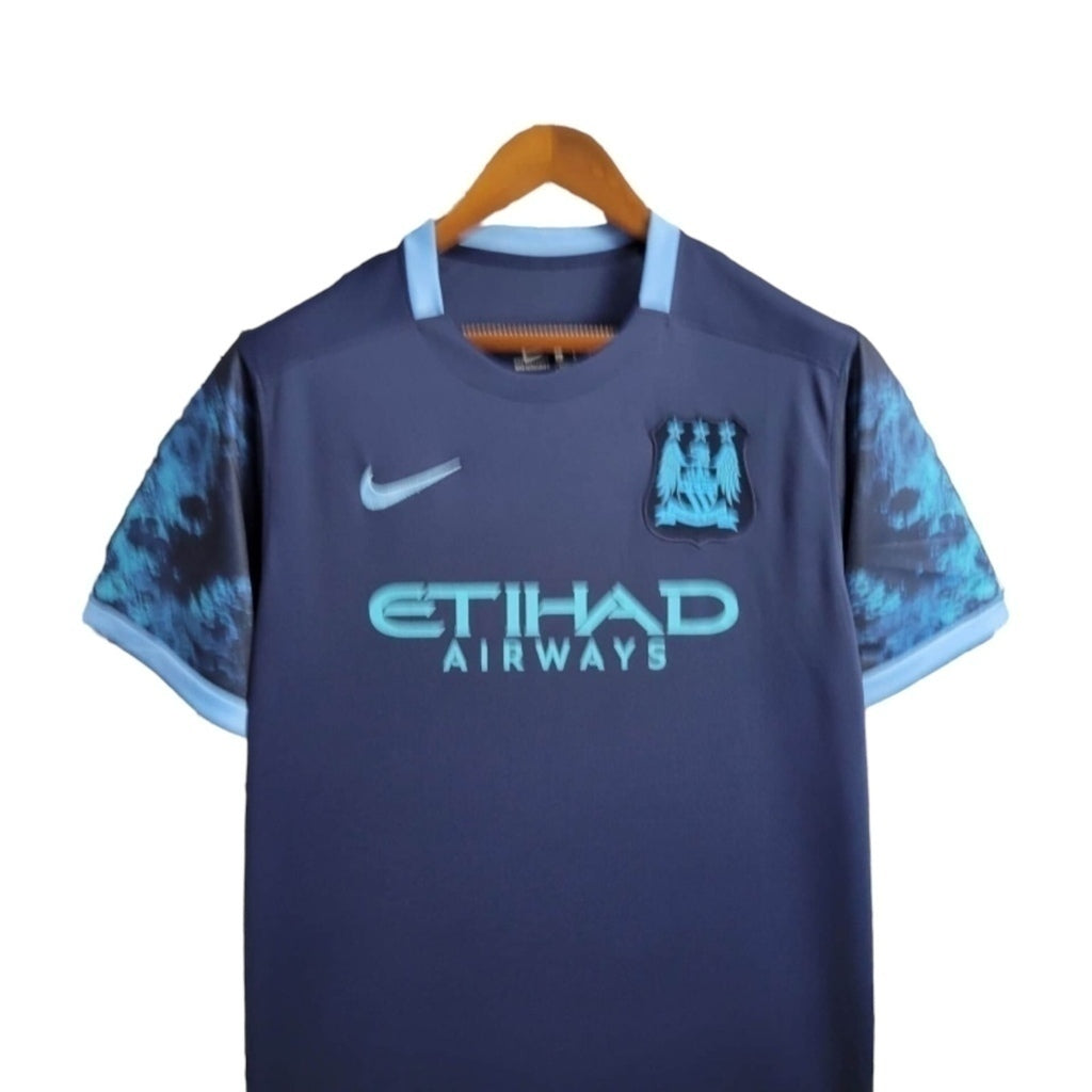 Camisa Manchester City Visitante 15/16 - Retrô - Central das Camisas