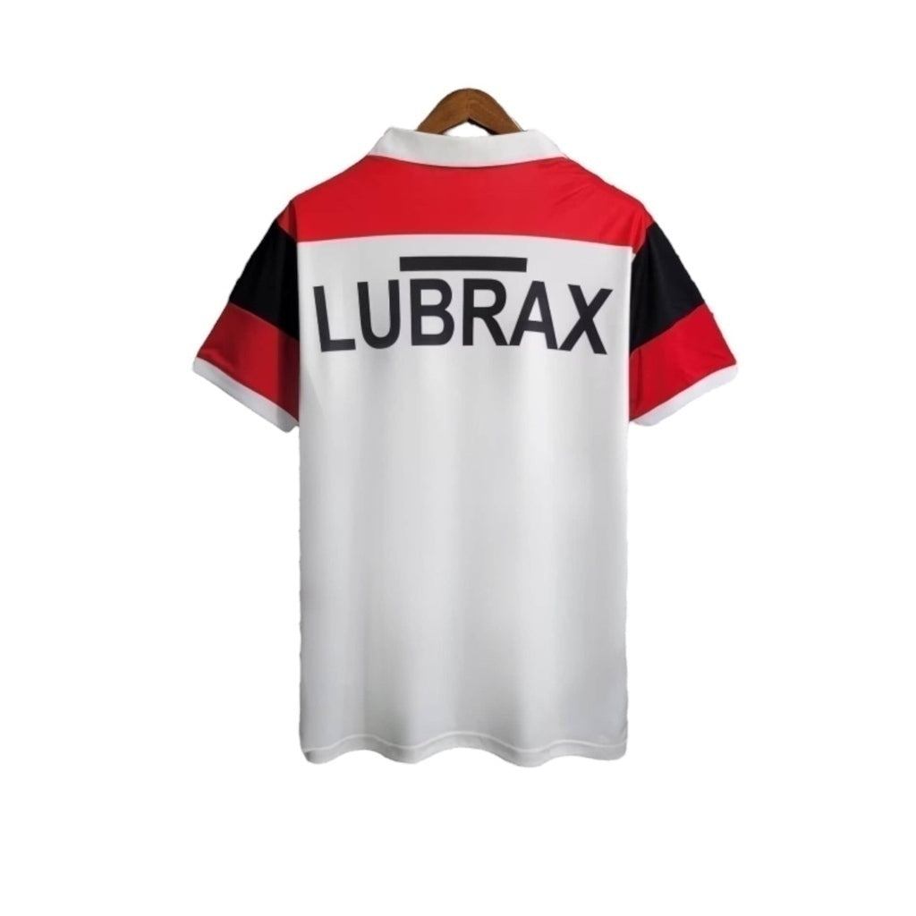 Camisa Flamengo Visitante 1986 - Retrô - Central das Camisas