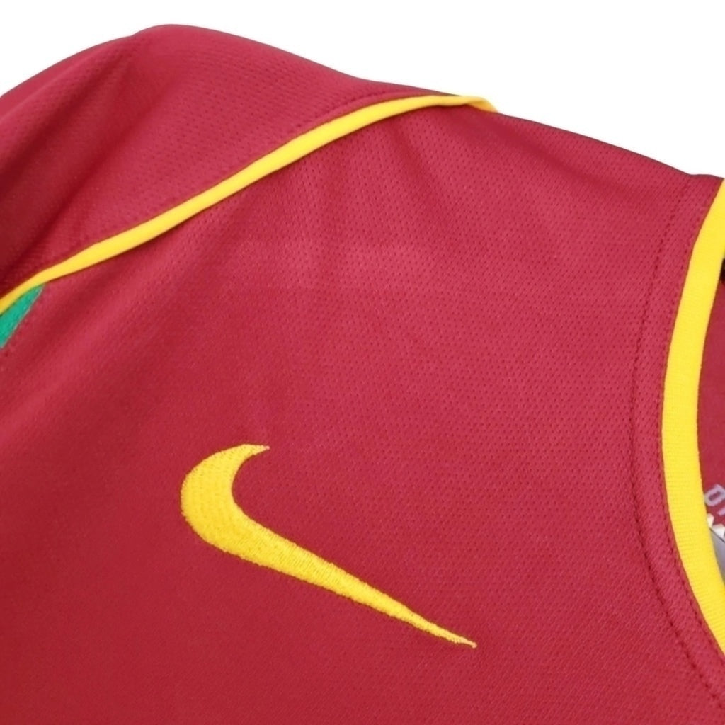 Camisa Portugal Titular 2002 - Retrô - Central das Camisas