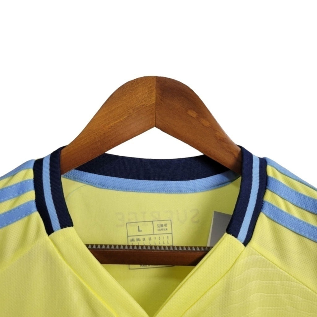 Camisa Suécia Titular 24/25 - Torcedor - Central das Camisas