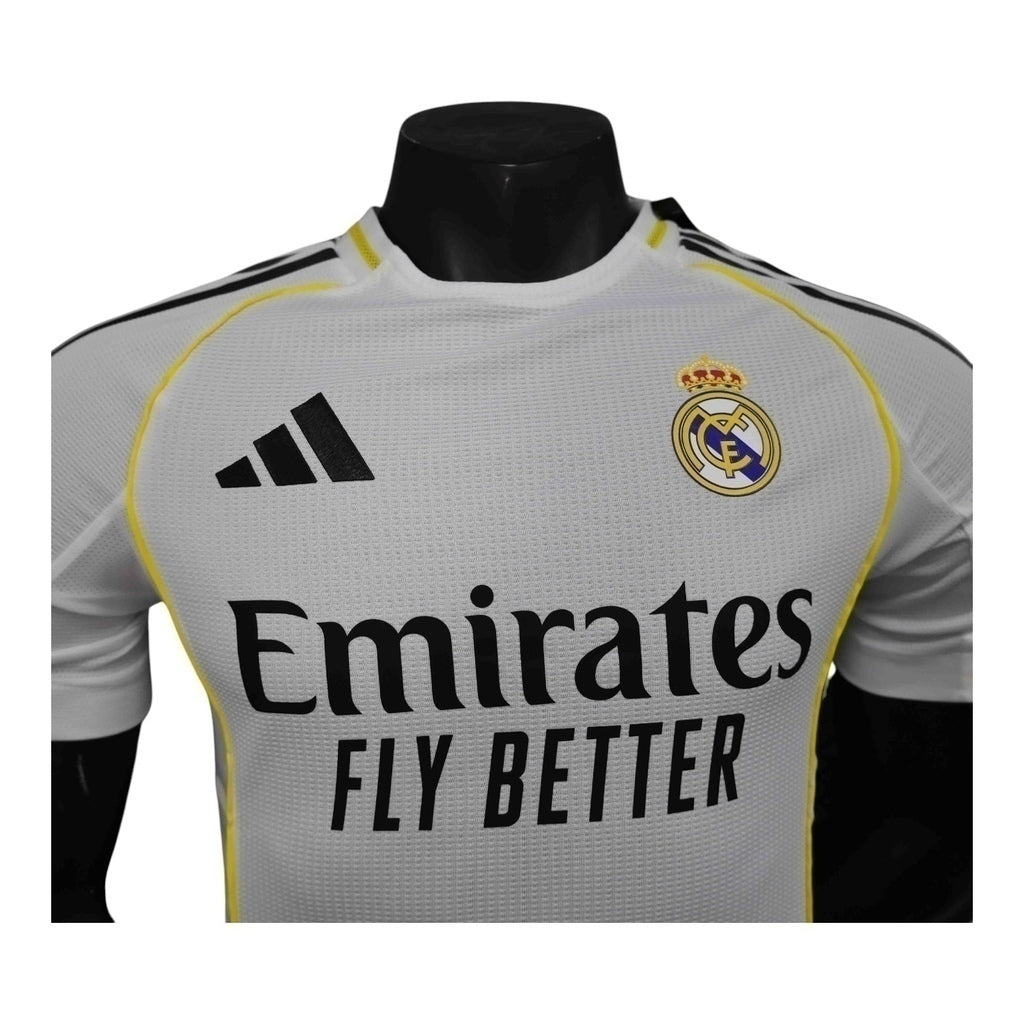 Camisa Real Madrid Titular 25/26 - Jogador - Central das Camisas
