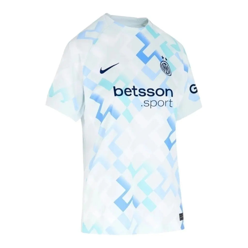 Camisa Inter de Milão II 25/26 - Feminina - Branca com detalhes em azul e verde - Central das Camisas
