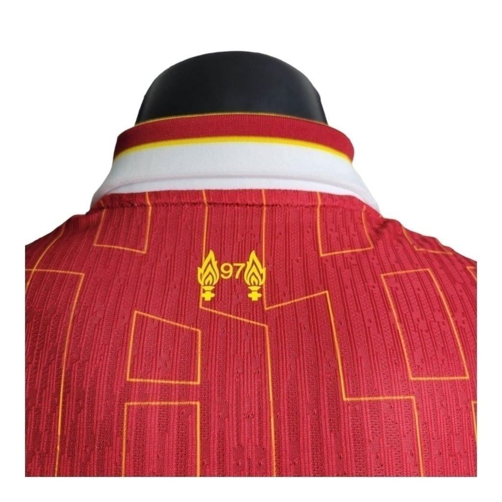 Camisa  Liverpool Titular 24/25 - Jogador - Central das Camisas