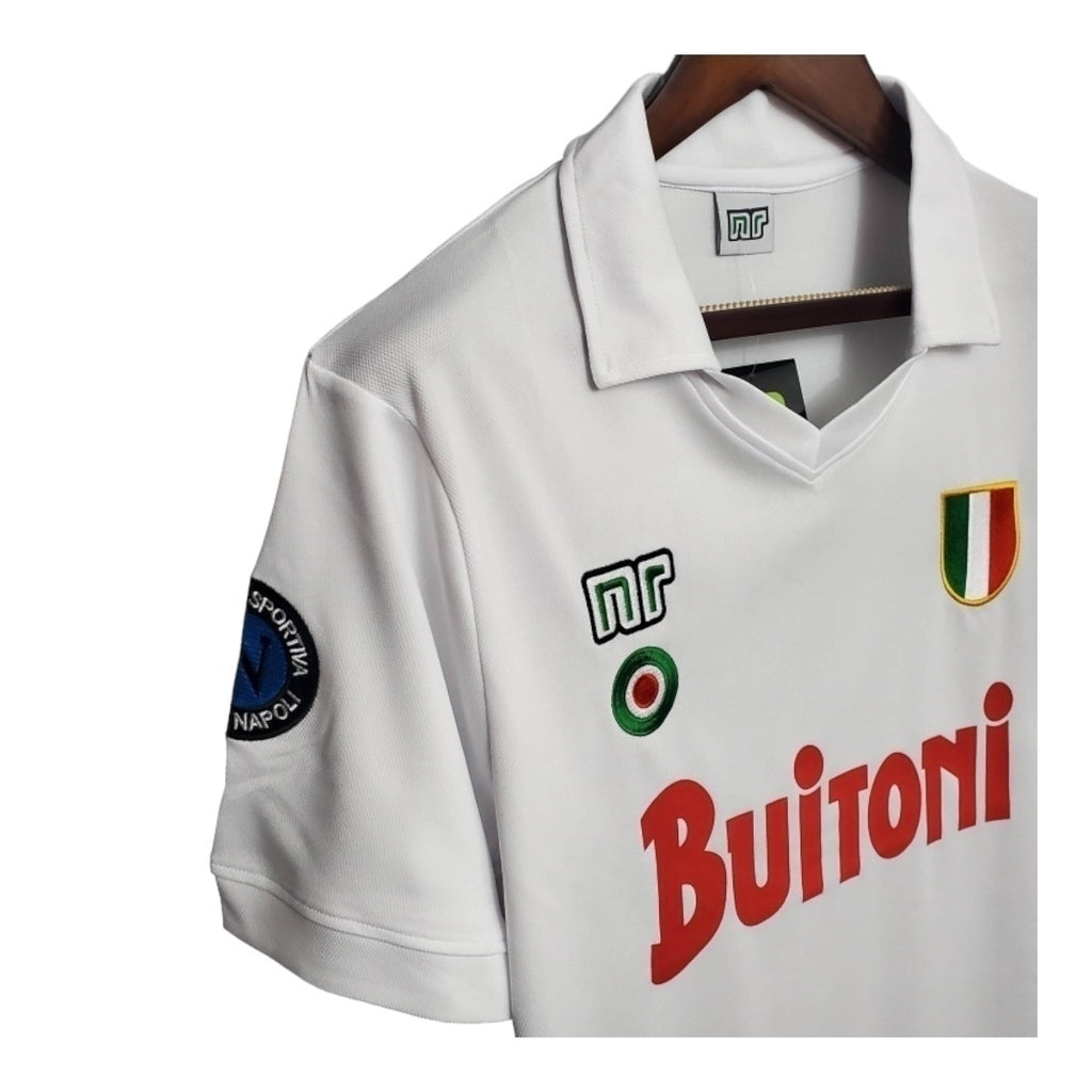 Camisa Napoli Visitante 87/88 - Retrô - Central das Camisas