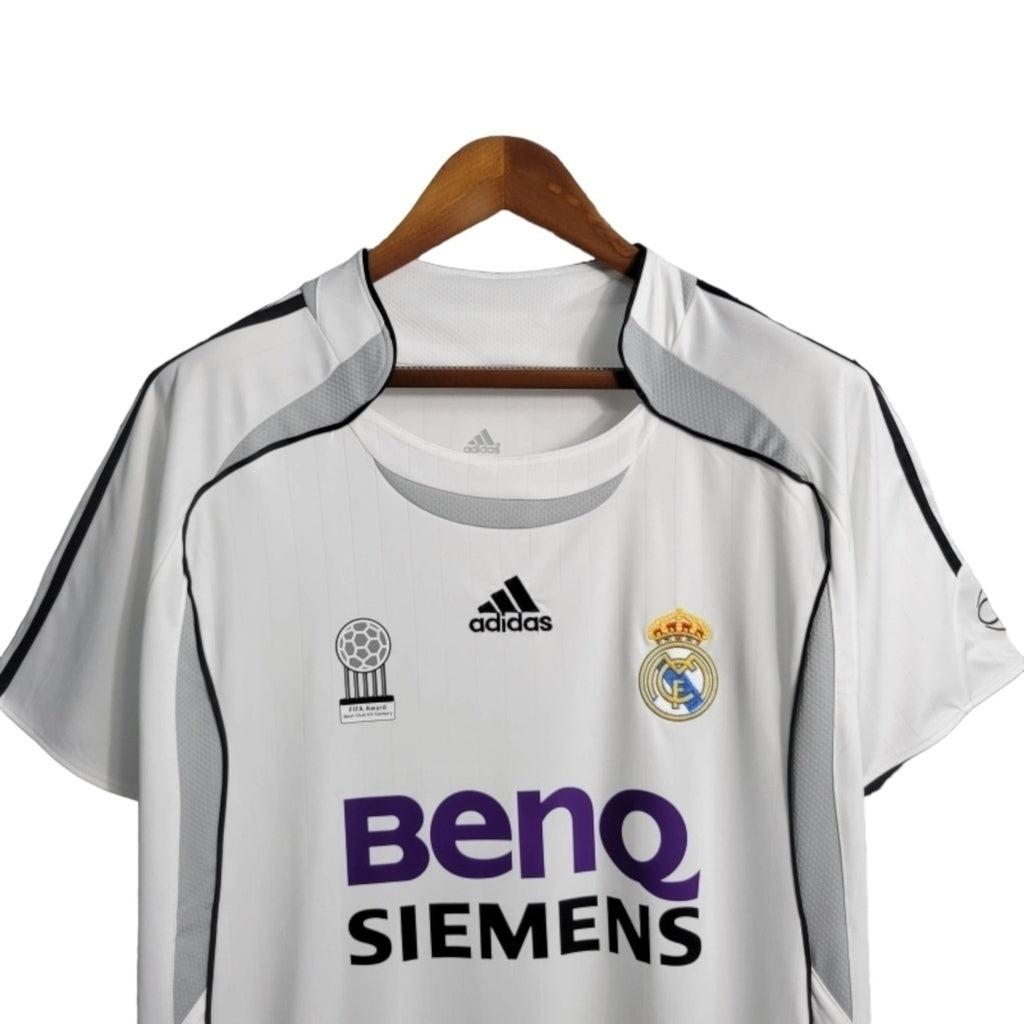 Camisa Real Madrid Titular 06/07 - Retrô - Central das Camisas
