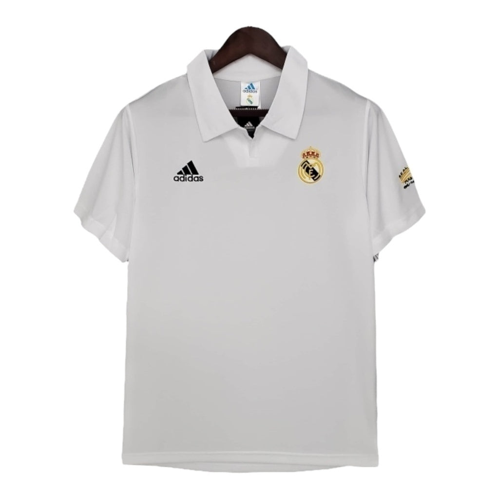 Camisa Real Madrid Champions League Titular 02/03 - Retrô - Central das Camisas