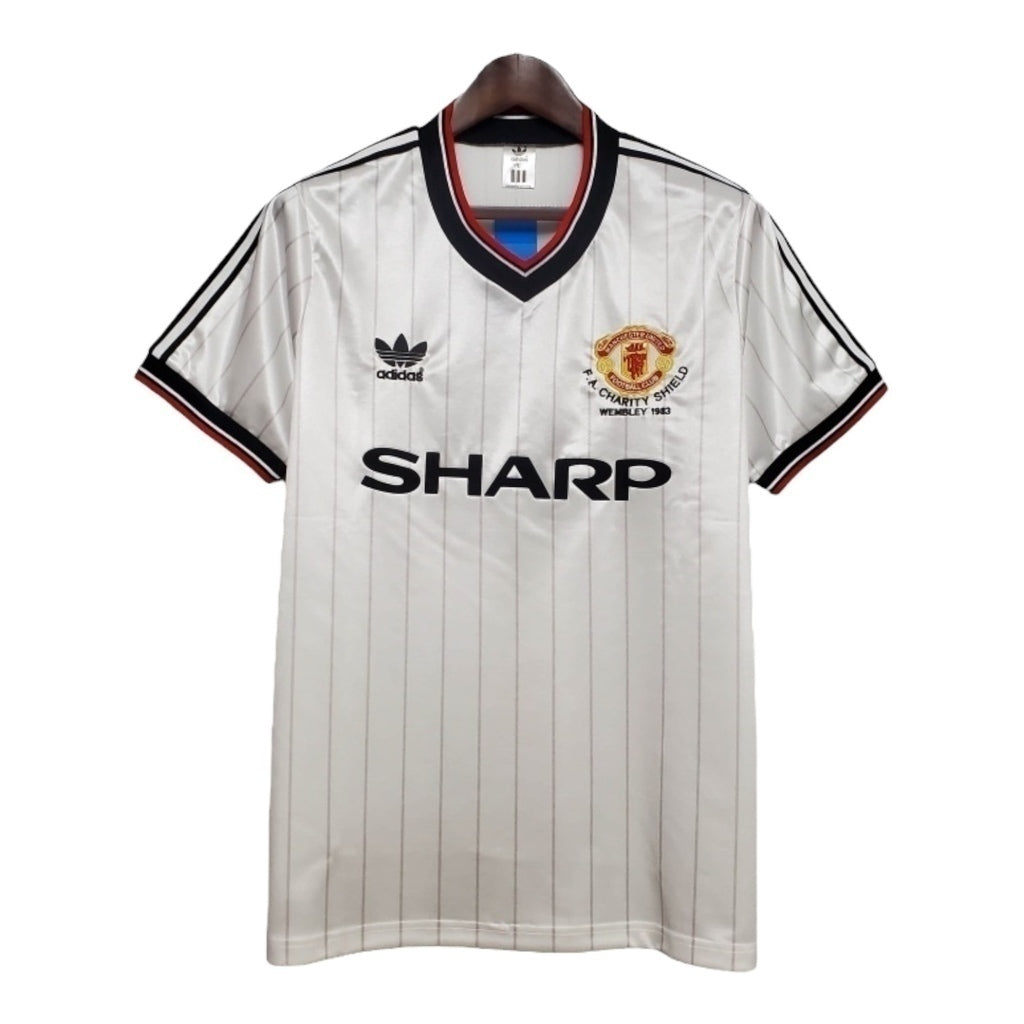 Camisa Manchester United Visitante 1983 - Retrô - Central das Camisas
