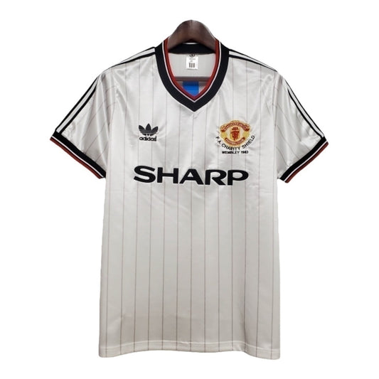 Camisa Manchester United Visitante 1983 - Retrô - Central das Camisas