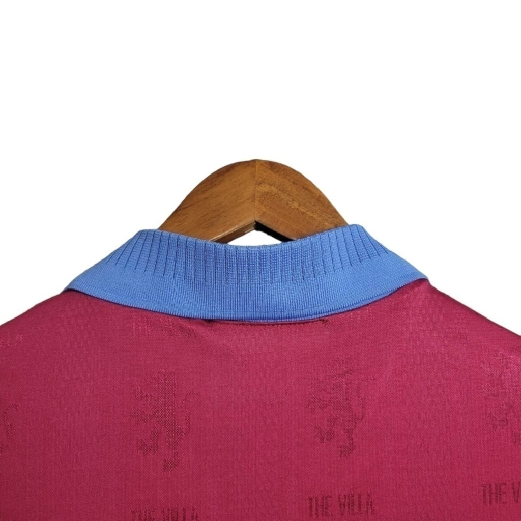 Camisa Aston Villa Titular 95/97 - Retrô - Central das Camisas