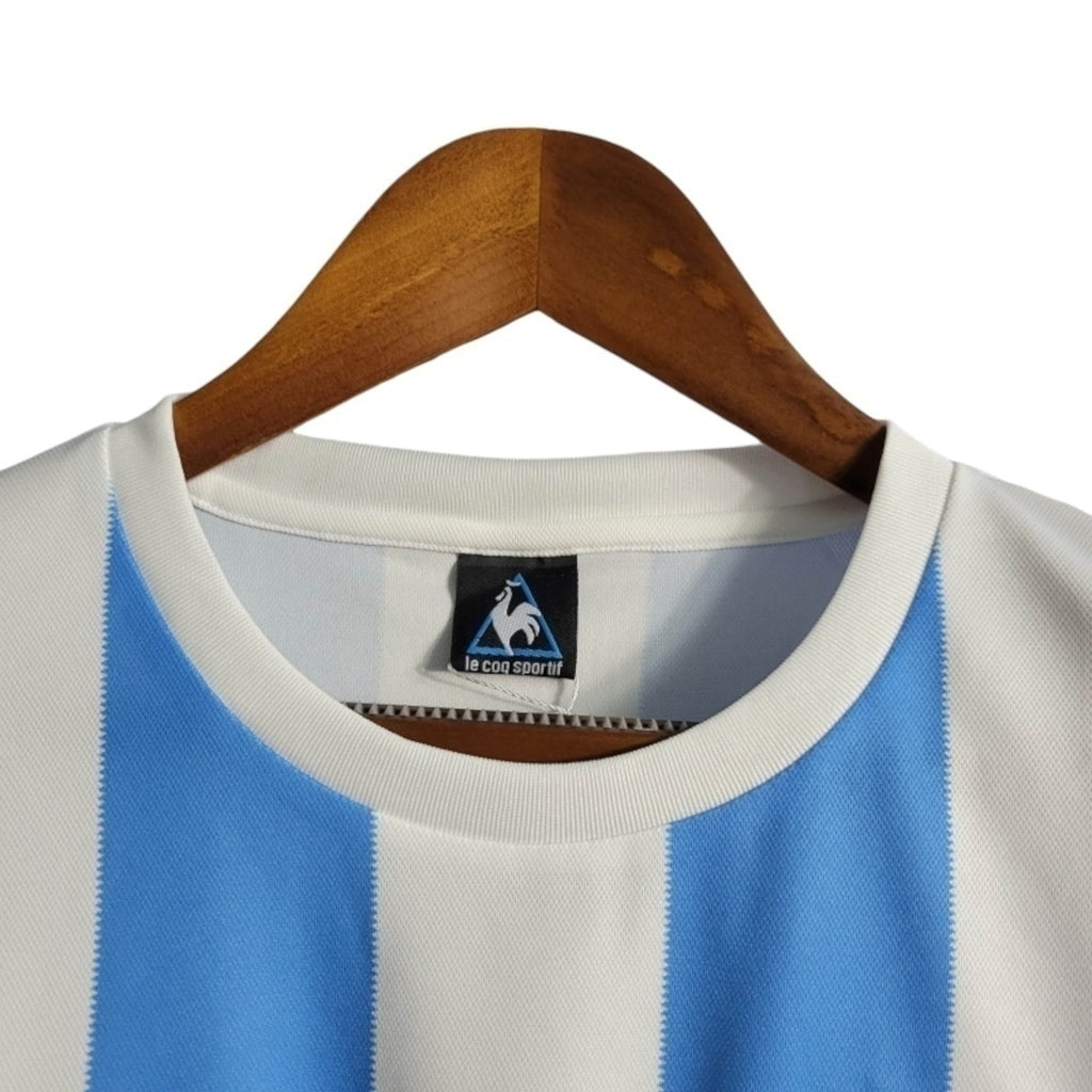 Camisa Argentina Titular 1986 - Retrô - Central das Camisas