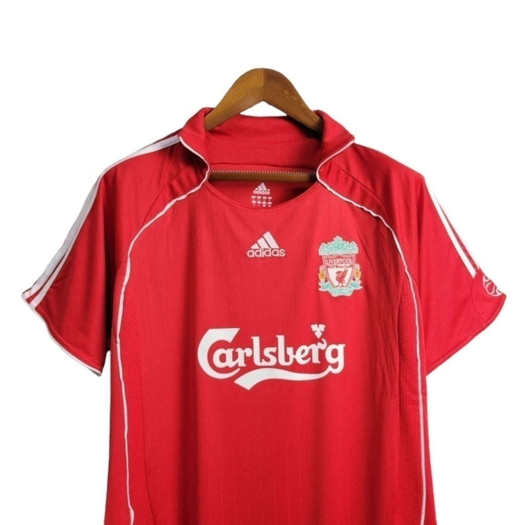 Camisa Liverpool Titular 06/07 - Retrô - Central das Camisas