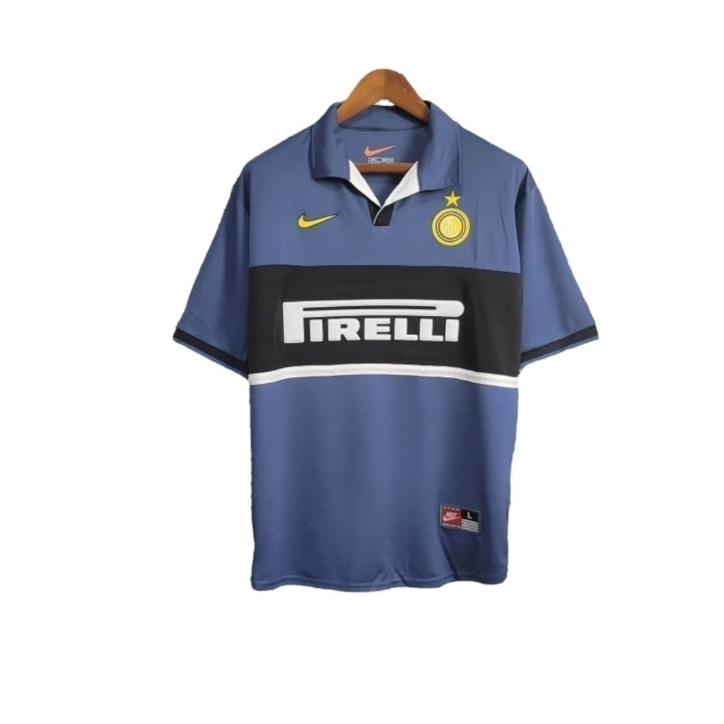 Camisa Inter de Milão Titular 98/99 - Retrô - Central das Camisas