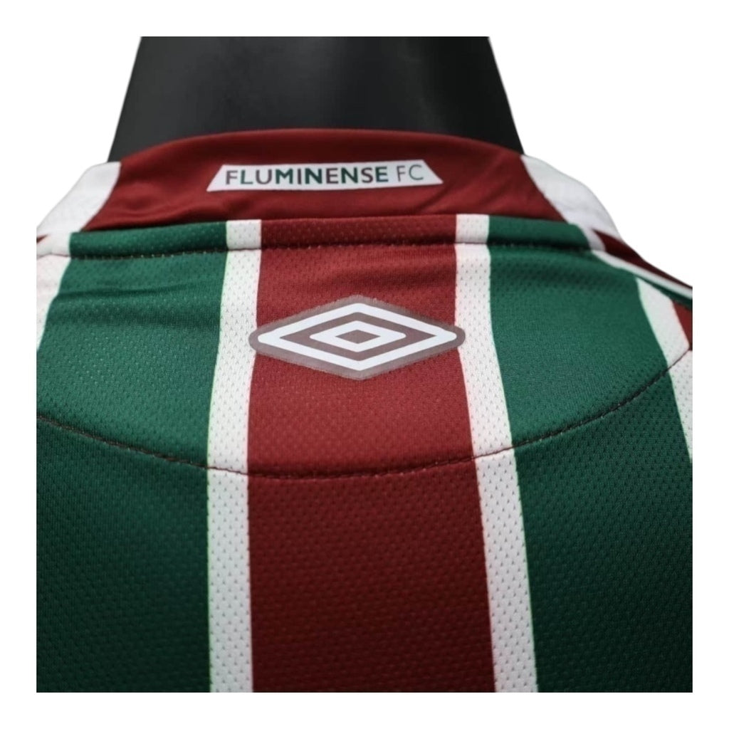 Camisa Fluminense I 25/26 - Jogador Masculina - Tricolor - Central das Camisas