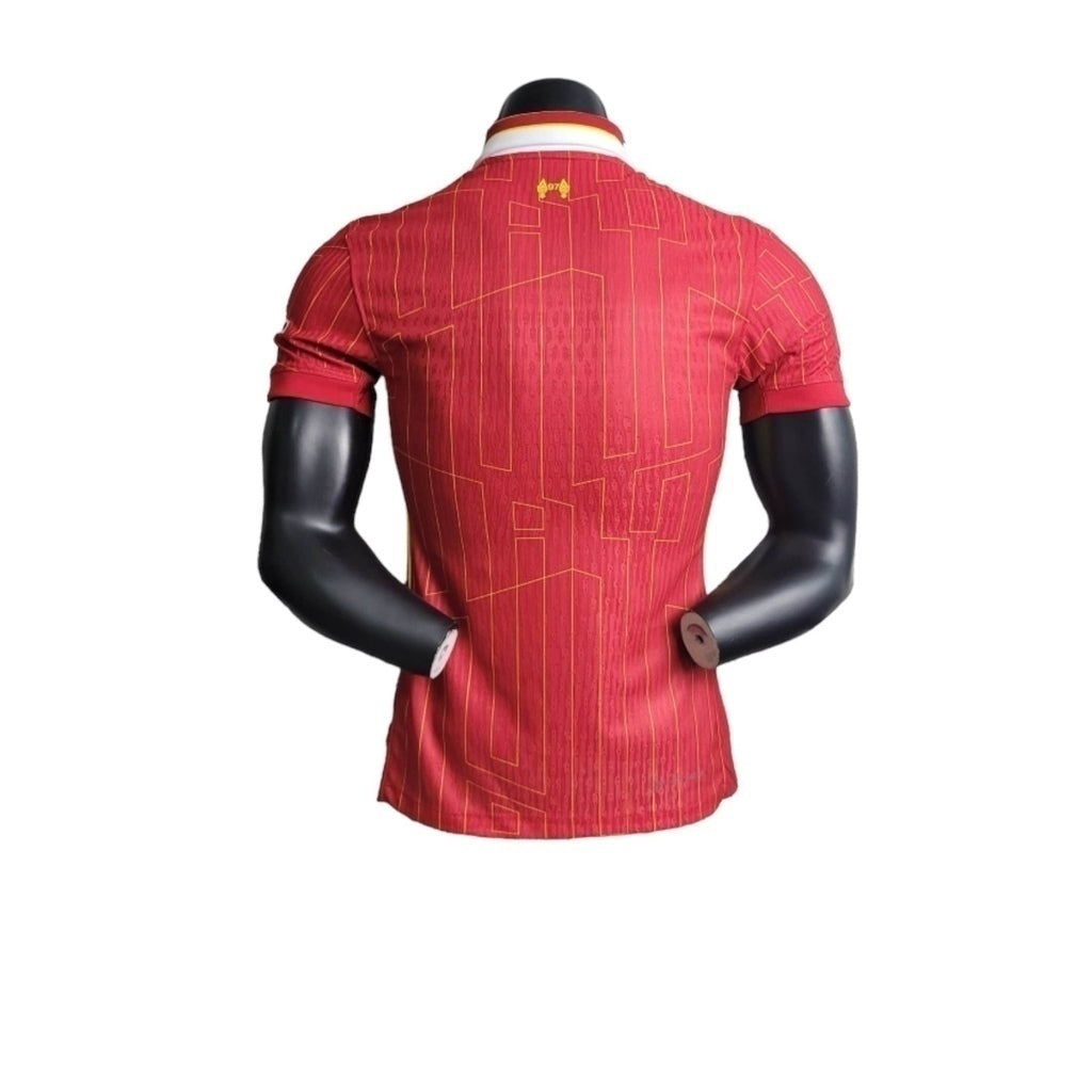 Camisa Liverpool Titular 24/25 - Jogador - Central das Camisas