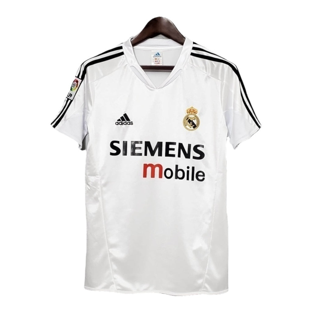 Camisa Real Madrid Titular 04/05 - Retrô - Central das Camisas