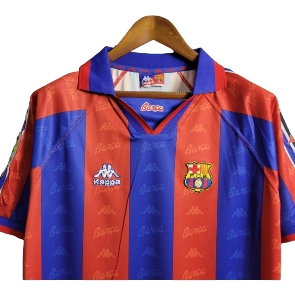 Camisa Barcelona Titular 96/97 - Retrô - Central das Camisas