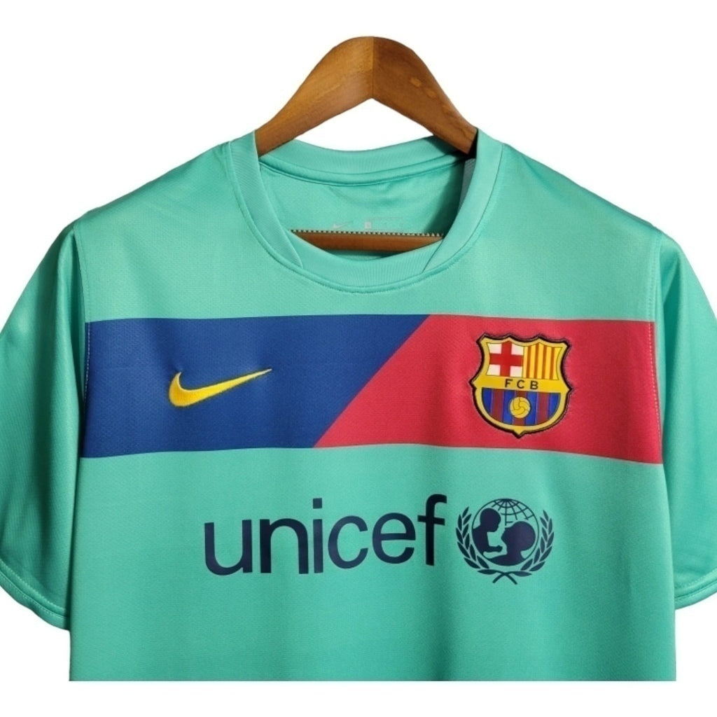 Camisa Barcelona Visitante 10/11 - Retrô - Central das Camisas