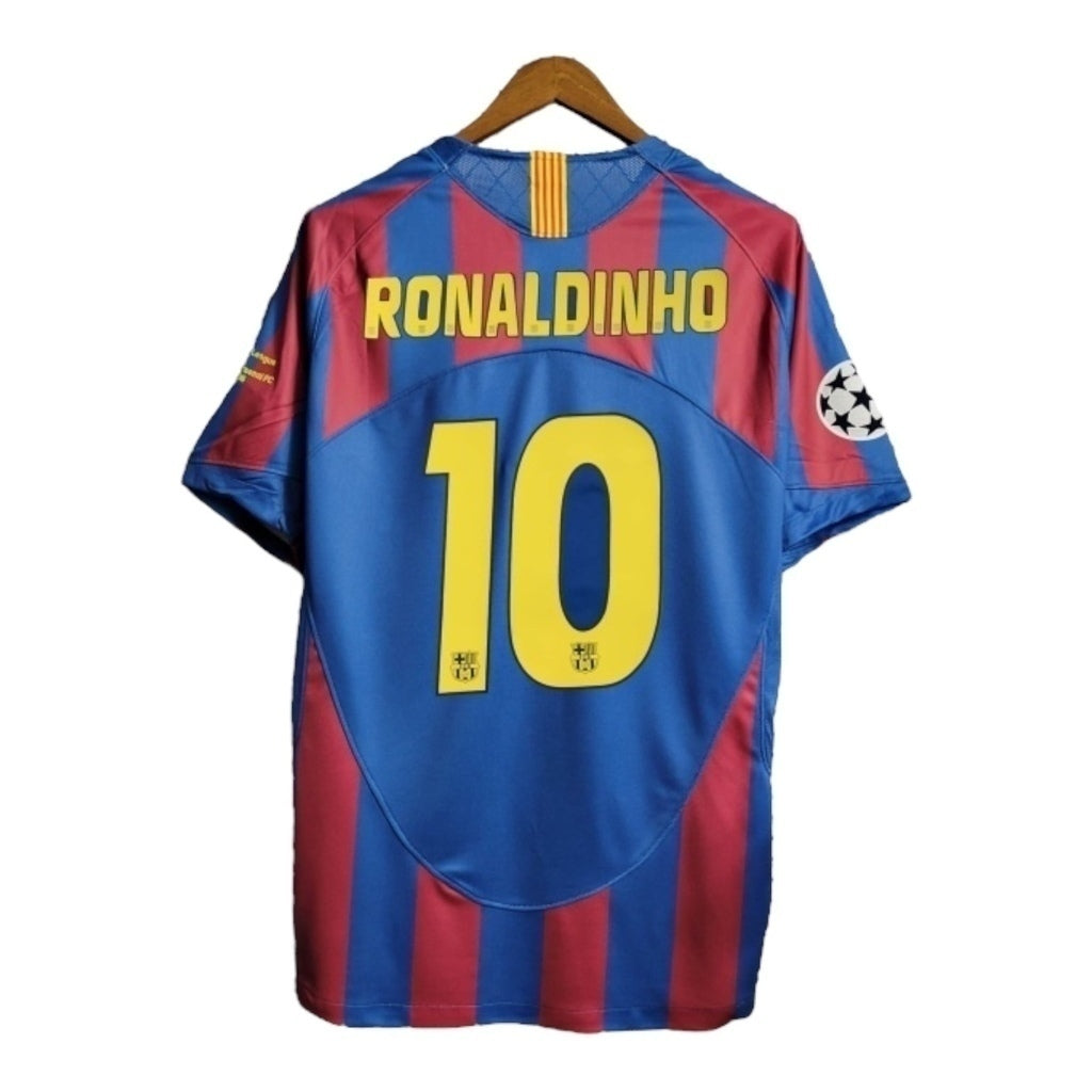 Camisa Barcelona Titular 2006 - Retrô - Central das Camisas