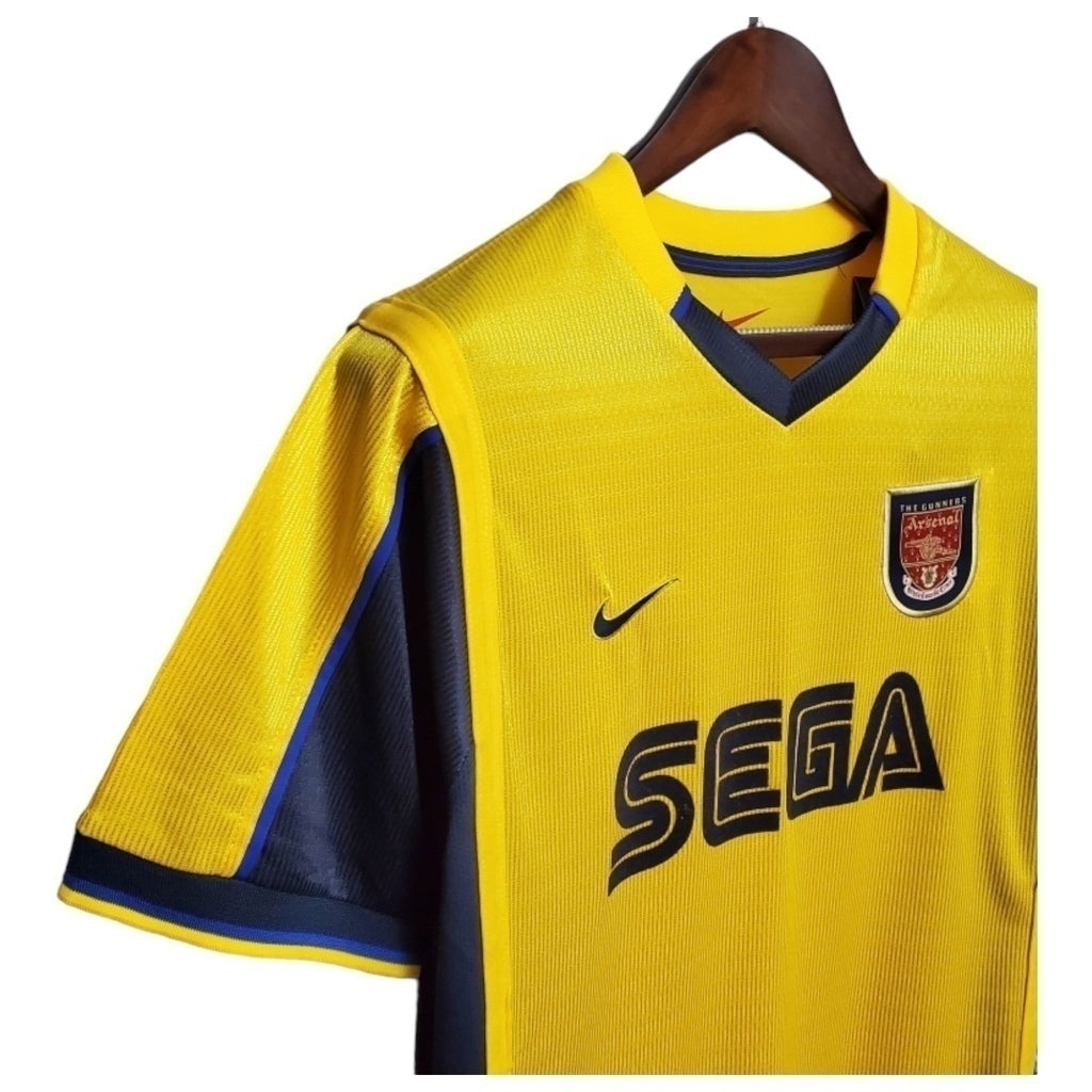 Camisa Arsenal Visitante 99/00 - Retrô - Central das Camisas