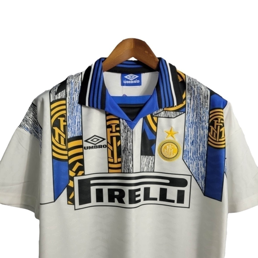 Camisa Inter de Milão Visitante 96/97 - Retrô - Central das Camisas