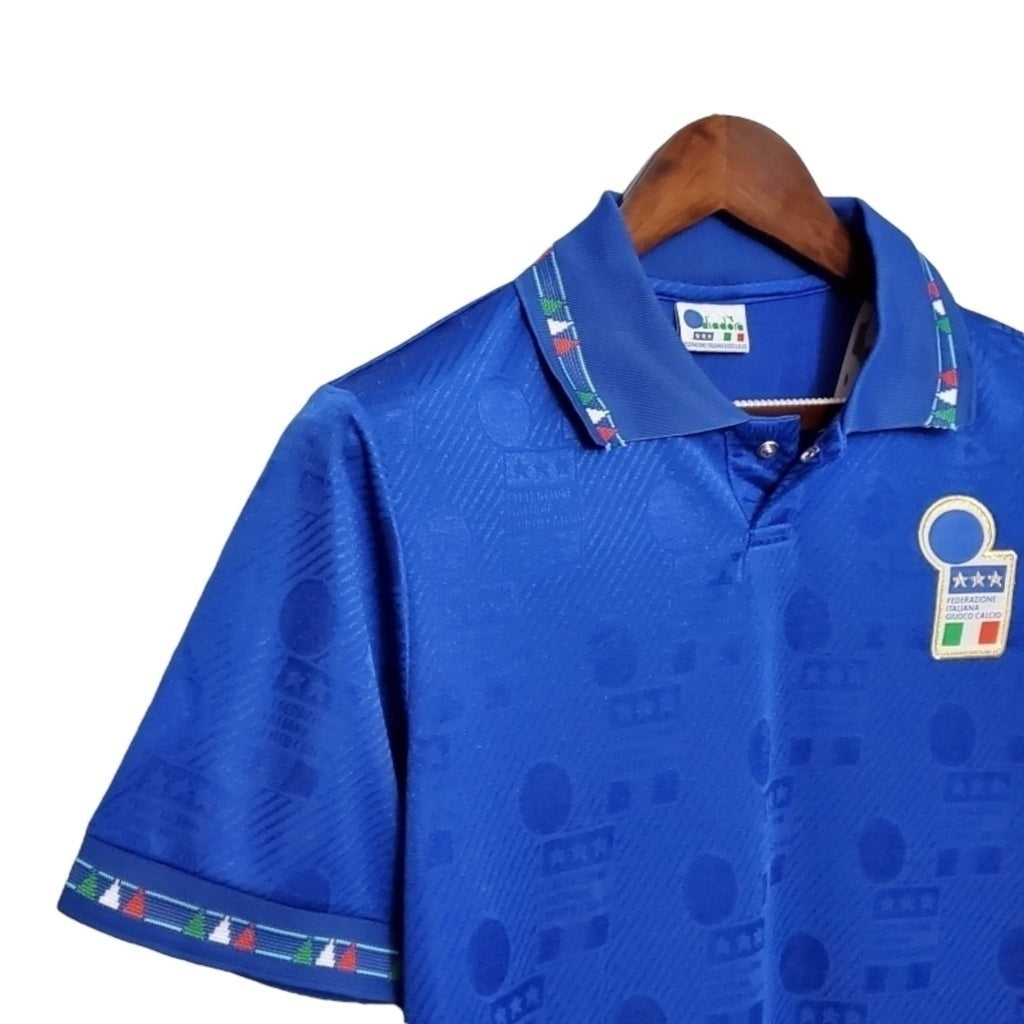Camisa Itália Titular 1994 - Retrô - Central das Camisas