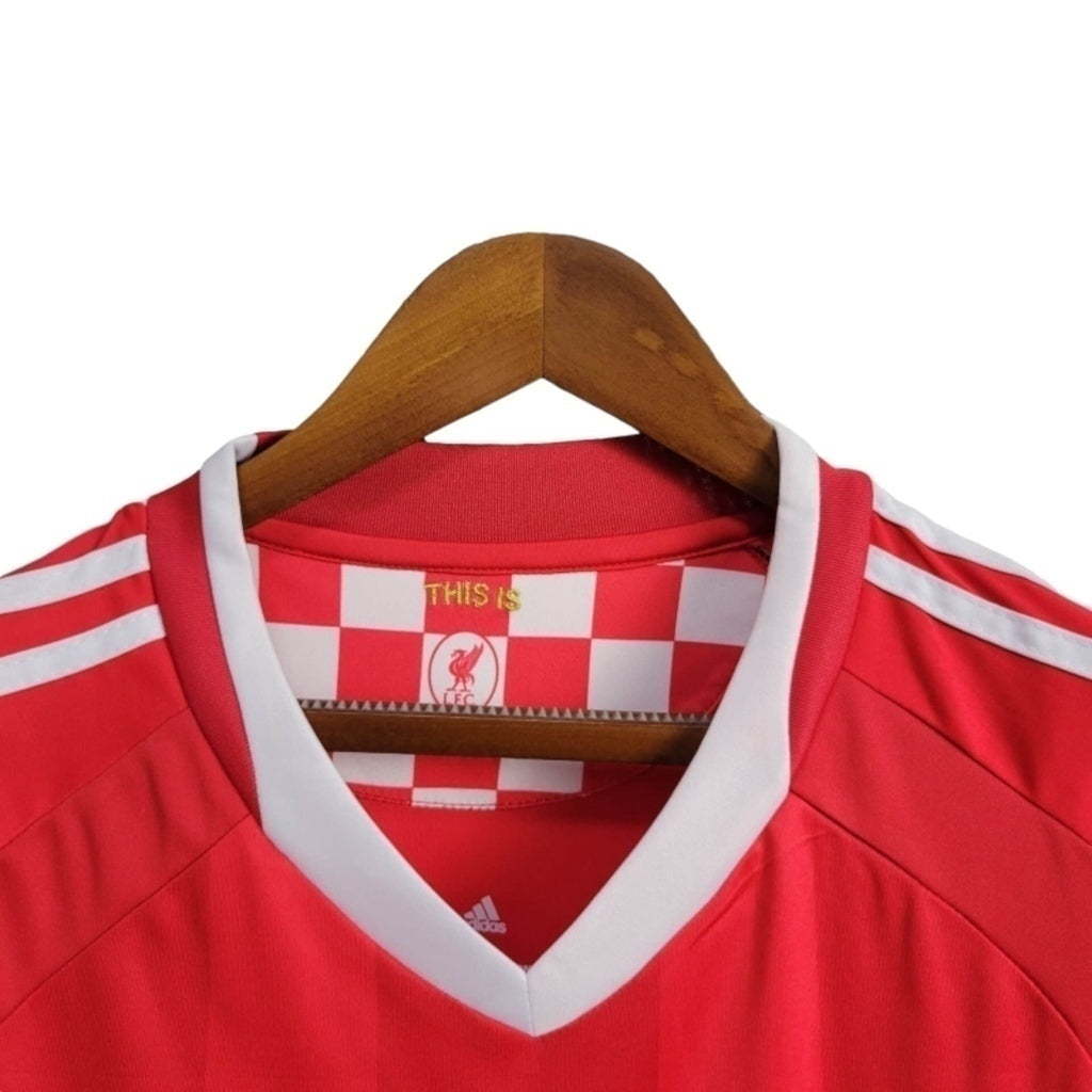 Camisa Liverpool Ed. Champions League Titular 08/09 - Retrô - Central das Camisas