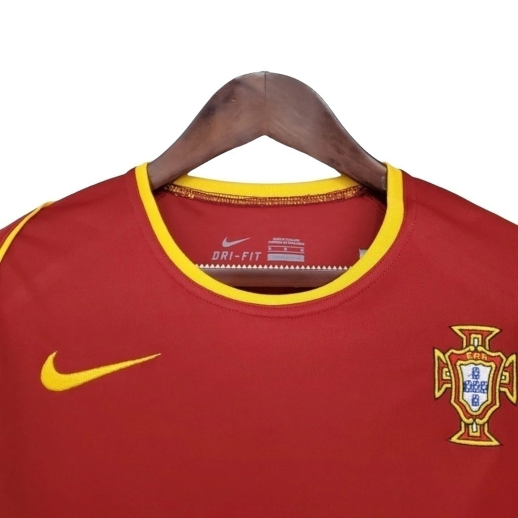 Camisa Portugal Titular 2002 - Retrô - Central das Camisas