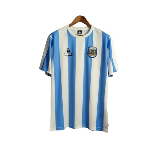 Camisa Argentina Titular 1986 - Retrô - Central das Camisas