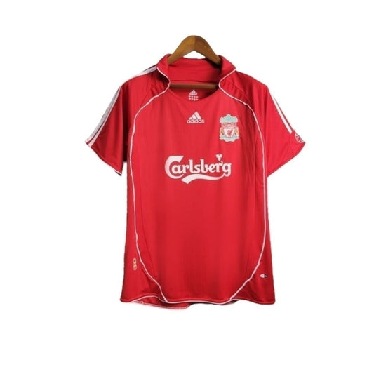 Camisa Liverpool Titular 06/07 - Retrô - Central das Camisas