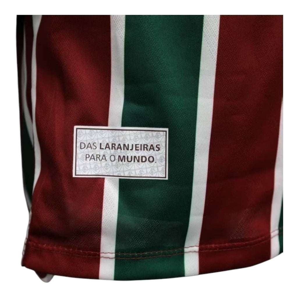 Camisa Fluminense I 25/26 - Jogador Masculina - Tricolor - Central das Camisas