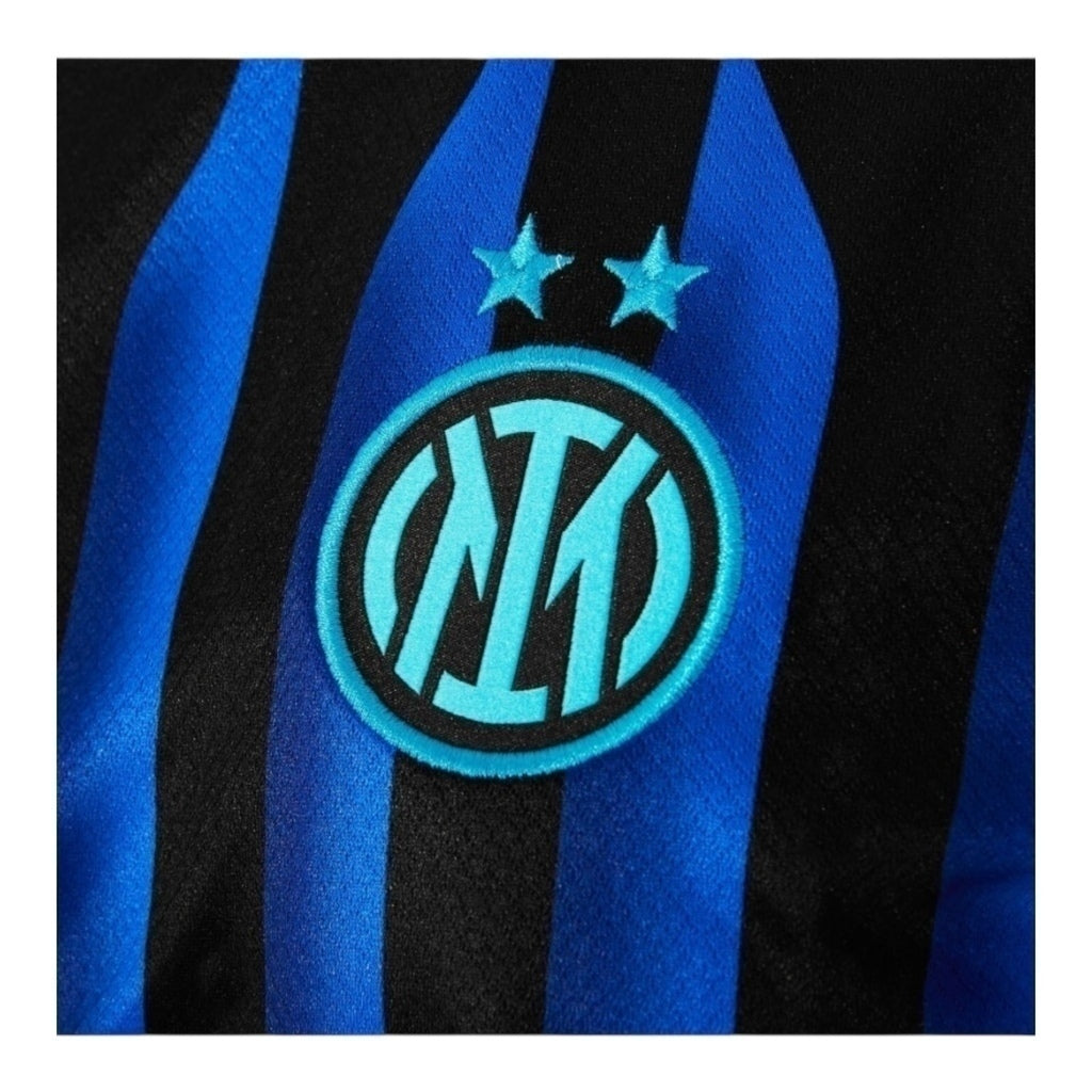 Camisa Inter de Milão I 25/26 - Feminina - Azul e preta - Central das Camisas