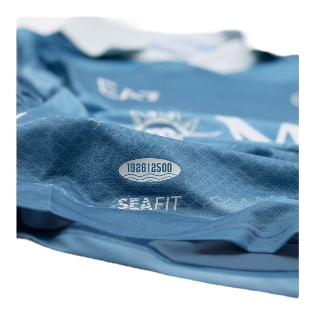 Camisa Napoli Edição especial 24/25 - Torcedor EA7 Masculina - Azul - Central das Camisas
