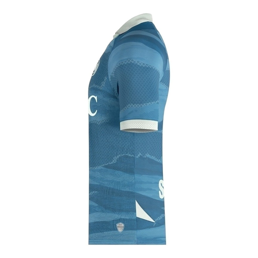 Camisa Napoli Edição especial 24/25 - Torcedor EA7 Masculina - Azul - Central das Camisas